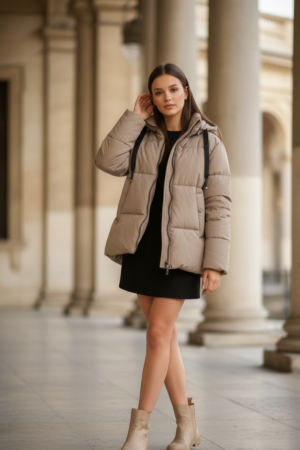 пуховик жіночій кн-3