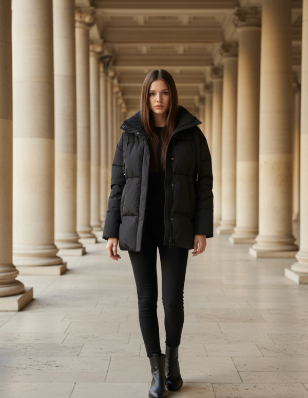 пуховик жіночій кн-3