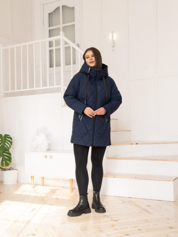 жіноча стьогана куртка демісезонна ст-15