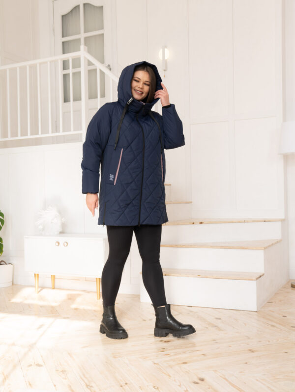 жіноча стьогана куртка демісезонна ст-15